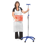 Afficher les détails pour Einmal Schürzen 125cm lang > Weiss aus PE-Folie Image de Einmal Schürzen 125cm lang > Weiss aus PE-Folie