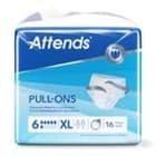 Toon details voor Attends Pull-Ons 6XL - 1 Pack 16 Stück Afbeelding van Attends Pull-Ons 6XL - 1 Pack 16 Stück
