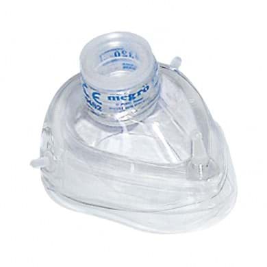 Bild von Silikon und Polycarbonat Maske Gr. 3 für Kinder