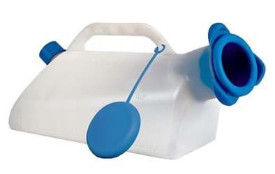 Afbeelding van Urolis Urinflasche auslaufsicher - 1,5 Liter, milchig