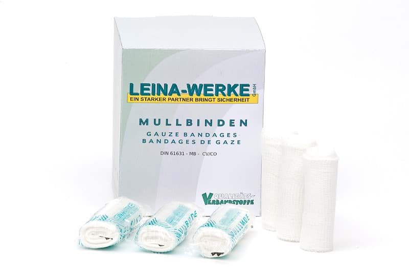 Bild von Mullbinden 6 cm breit - 1 Stück /cellophaniert