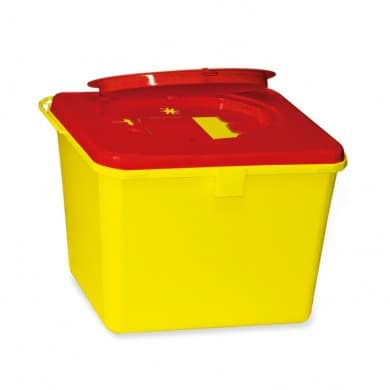 Bild von Kanülenabwurfbehälter ratiomed Safe-Box 6,0 Ltr. -neue Ausführung -