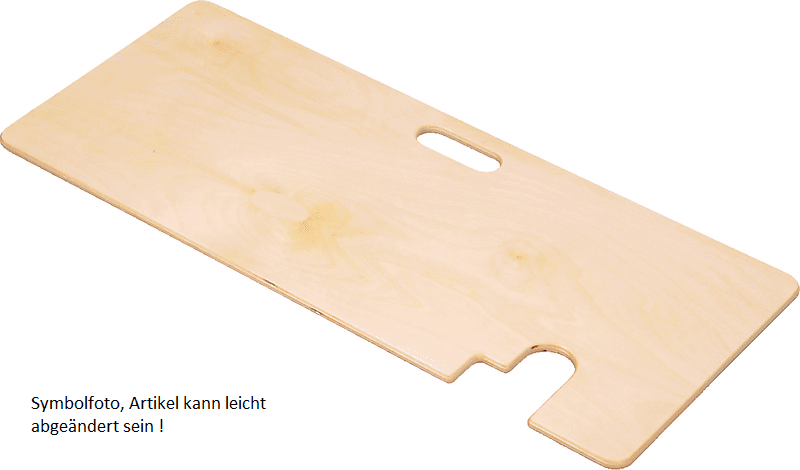 Bild von Rutschbrett mit Ausnehmung / 70 cm x 29 cm