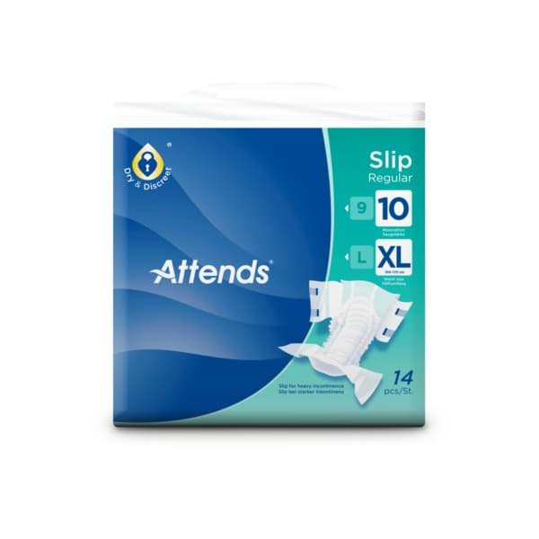 Afbeelding van Attends Slip Regular 10XL - 1 Pack 14 Stück