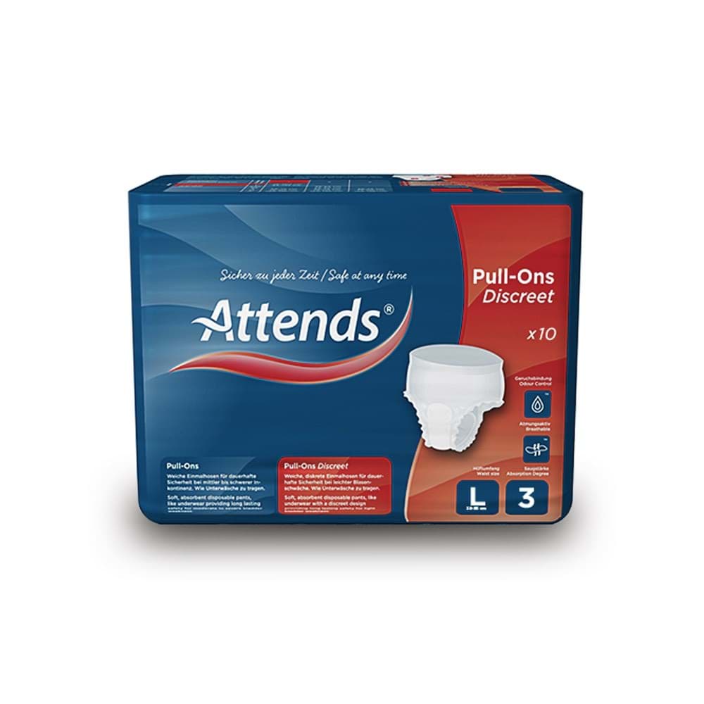 Bild von Attends Pull-Ons Discreet 3L - 1 Packung 10 Stück