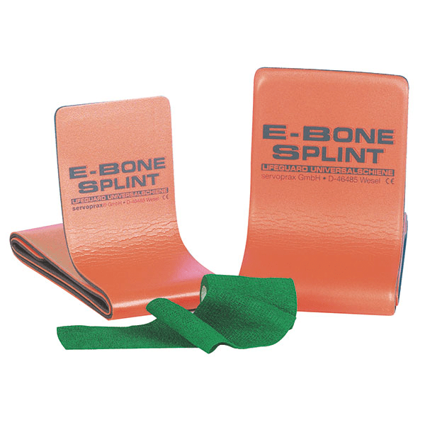 Bild von Lifeguard E-Bone Splint > Standard, Farbe: grau-orange , 100 x 11cm, 1 Stück