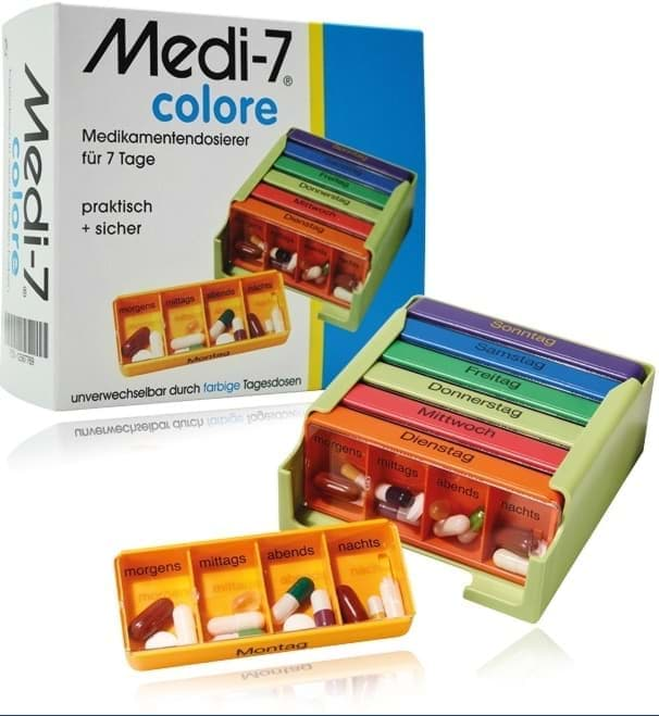 Afbeelding van Medikamentendosierer Medi 7, colore