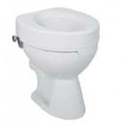 Bild von Toilettensitzerhöhung weiß, ohne Deckel 