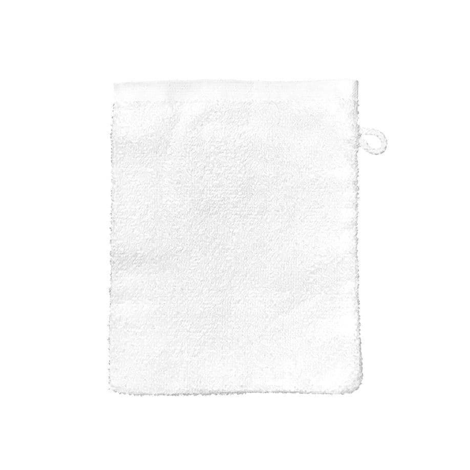 Afbeelding van Waschhandschuh / Waschlappen 16 x 21 cm, weiß