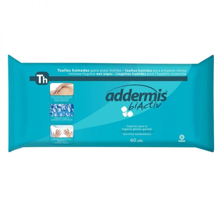 Picture of ADDERMIS BIACTIV Wet Wipes, 60 Stk.