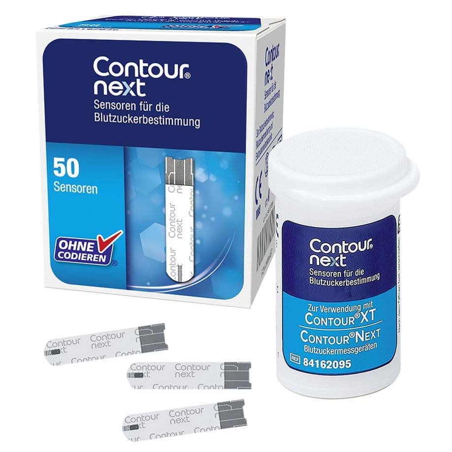 Bild von CONTOUR NEXT Sensoren Blutzuckerteststreifen (50 T.)
