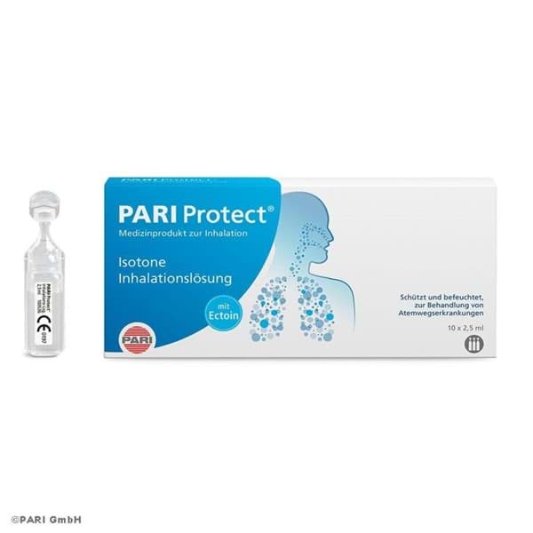 Imagen de PARI ProtECT Inhalationslösung (10 Ampullen à 2,5 ml)