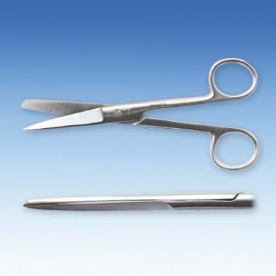 Bild von Chirurgische Schere 14,5 cm, gerade - spitz/stumpf