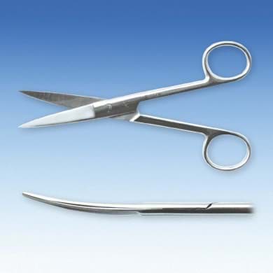 Bild von Chirurgische Scheren 14,5 cm, gebogen - spitz/spitz