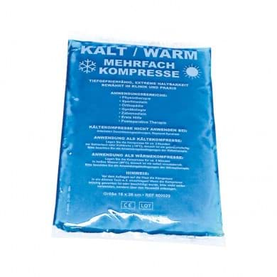 εικόνα του Kalt-/Warm Kompressen blau 16 x 26 cm