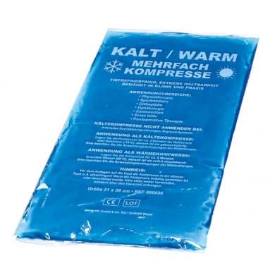 εικόνα του Kalt-/Warm Kompressen blau 21 x 38 cm