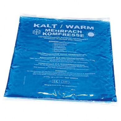 εικόνα του Kalt-/Warm Kompressen blau 30 x 40 cm